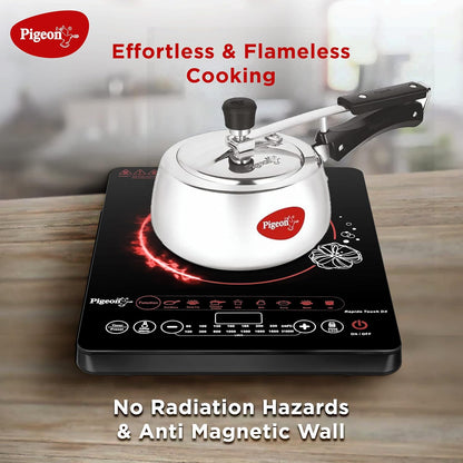 Pigeon by Stovekraft Rapido Touch DX 2100-Watt Stainless Steel Induction Cooktop (Black)