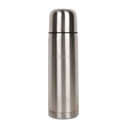 Mega Star Stainless Steel Water Bottle, 1000ml Double Wall Thermos, Leak-Proof Drink Container & Durable Travel Flask, Hot and Cold Beverage Bottle upto 24hrs, Outdoor Hydration & Eco-friendly Drinkware