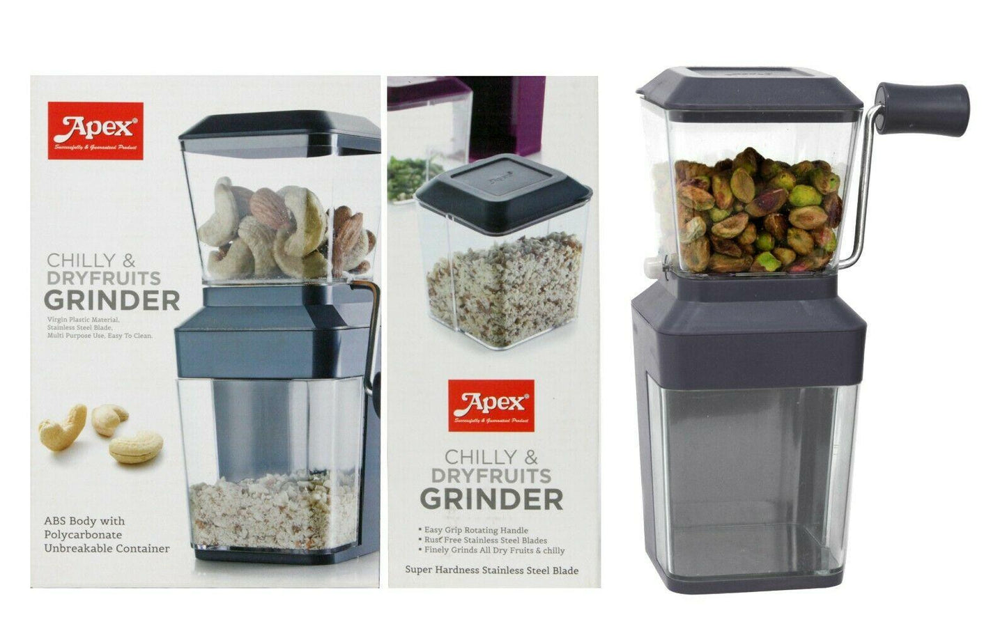 APEX CHILLY & DRYFRUITS GRINDER