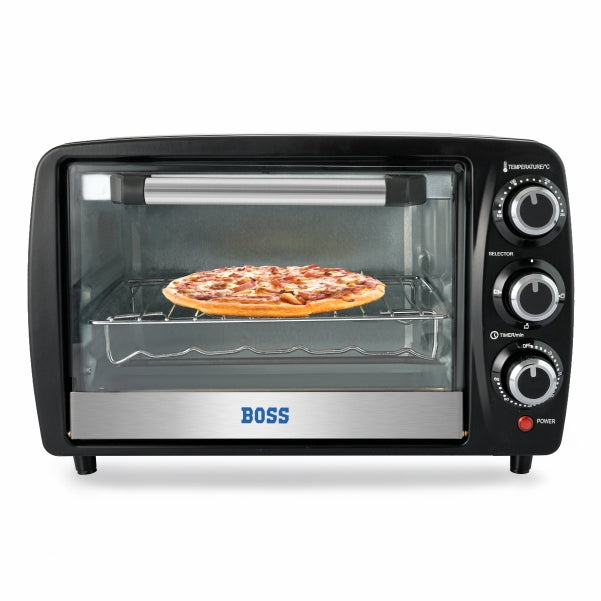 BOSS Delish 17 Litres Oven Toaster Griller, Baking, Grilling, Toasting, 1200 Watts