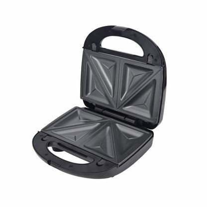 BOSS Regal 3-In-1 , Easy Detachable Non-Stick Plates, 2 Slice, Grill, Toast, Waffle  (Black/Steel)