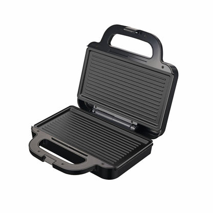 BOSS SuperSub Griller B545 | 1000-Watt Grill Deep Sandwich Maker | Non-Stick Coated Plates for Easy-to-Clean | Upright Compact Storage | Buckle Clips Lock | 2 Yr Warranty | Black