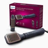 Philips 2-in-1 Airstyler | 3X Volume & 50% Less Hair Breakage | Volumizer/Hot Air Brush| BHA531/10