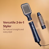 Philips 2-in-1 Airstyler | 3X Volume & 50% Less Hair Breakage | Volumizer/Hot Air Brush| BHA531/10