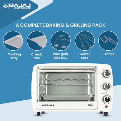 BAJAJ 16-Litre Oven Toaster Grill (OTG)