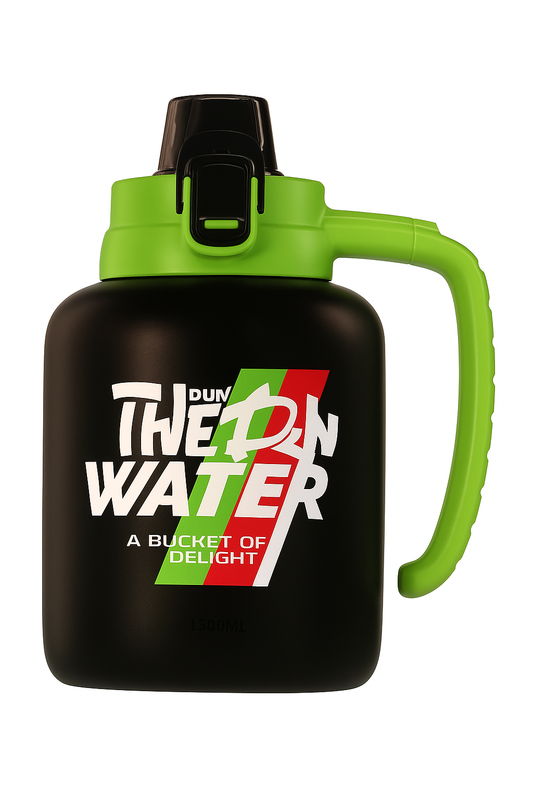 Da Ren Dundun Tong Master Ton Ton Bucket – 1500ml Large Capacity Insulated Water Bottle | Long-Lasting Warmth & Hydration | Portable Jug with Handle