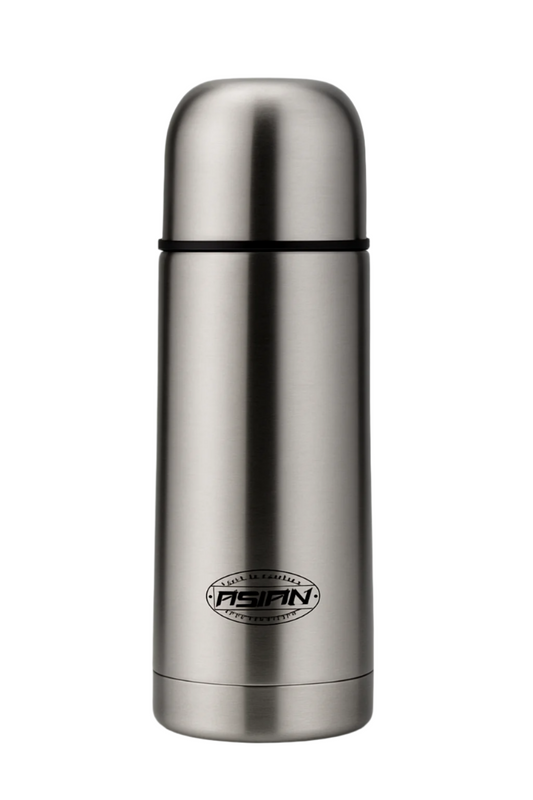 Asian TUFF BULLET 350ml Vacuum Insulated Flask | 18/8 Stainless Steel | Hot & Cold for 24 Hours | Copper Coated | Leakproof & Rustproof | 1 Year Warranty