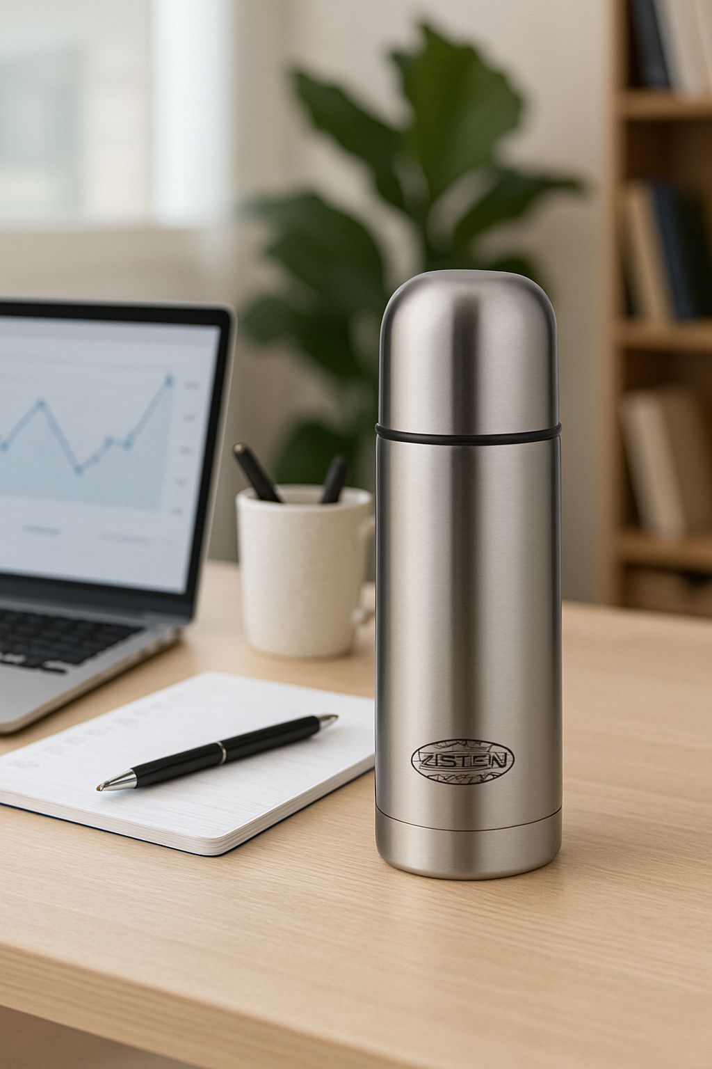 Asian TUFF BULLET 350ml Vacuum Insulated Flask | 18/8 Stainless Steel | Hot & Cold for 24 Hours | Copper Coated | Leakproof & Rustproof | 1 Year Warranty