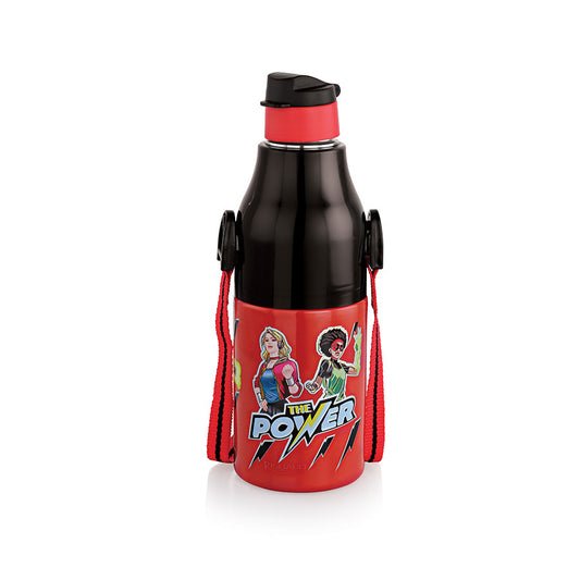 Rishabh COOL AVATAR 600 Insulated Water Bottle 600ml, Multicolour