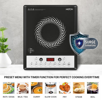 Milton Elio Induction Cooktop (Milton) 1600W