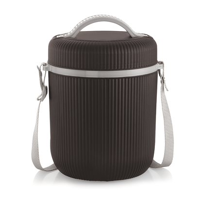 Rishabh Smart Line 4 Lunch Box Steel Insulated Lunch Box Pack Of 1 -Assorted Colour