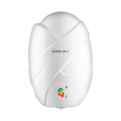 Bajaj Shield Series Splendora Plus 3L 3KW Vertical Instant Water Heater For Home | Geyser For Bathroom & Kitchen | High Grade SS Tank | Copper Heating Element | 4-Yr Product 6-Yr Element 5-Yr Tank Warranty 【White】