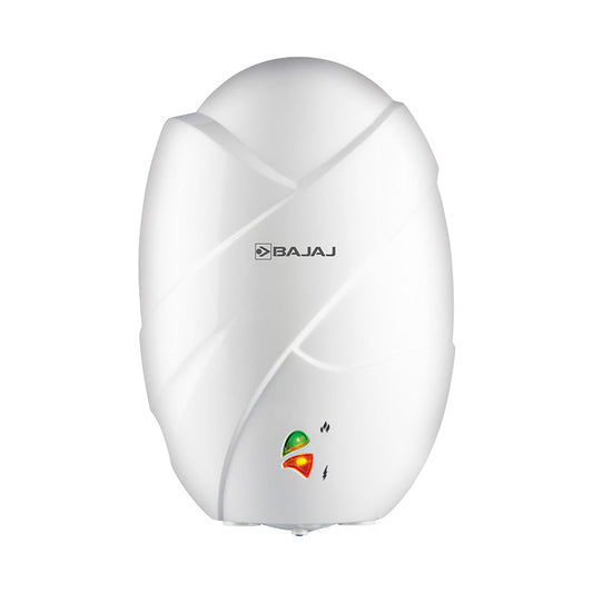 Bajaj Shield Series Splendora Plus 3L 3KW Vertical Instant Water Heater For Home | Geyser For Bathroom & Kitchen | High Grade SS Tank | Copper Heating Element | 4-Yr Product 6-Yr Element 5-Yr Tank Warranty 【White】