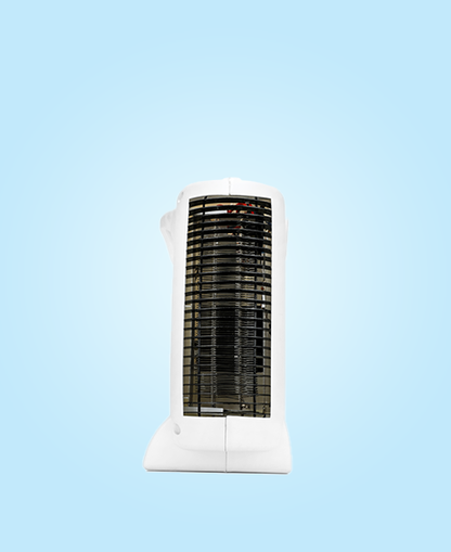 Longer Fan Room Heater (Small, White)