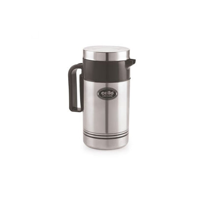 Cello Carolene 350ml Stainless Steel Insulated Tuff Jug | Leak-Proof, BPA-Free, Durable Tuff Steel Flask for Hot & Cold Beverages