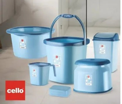 Cello Cubic 6 pc Bath Set
