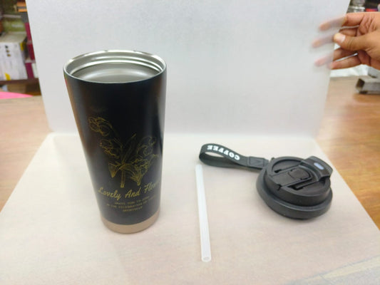 BLACK COFFEE TUMBLER