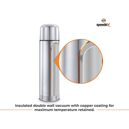 Speedex Thermoflask Double Wall Thermal Bottle (Stainless Steel, 500 ml)