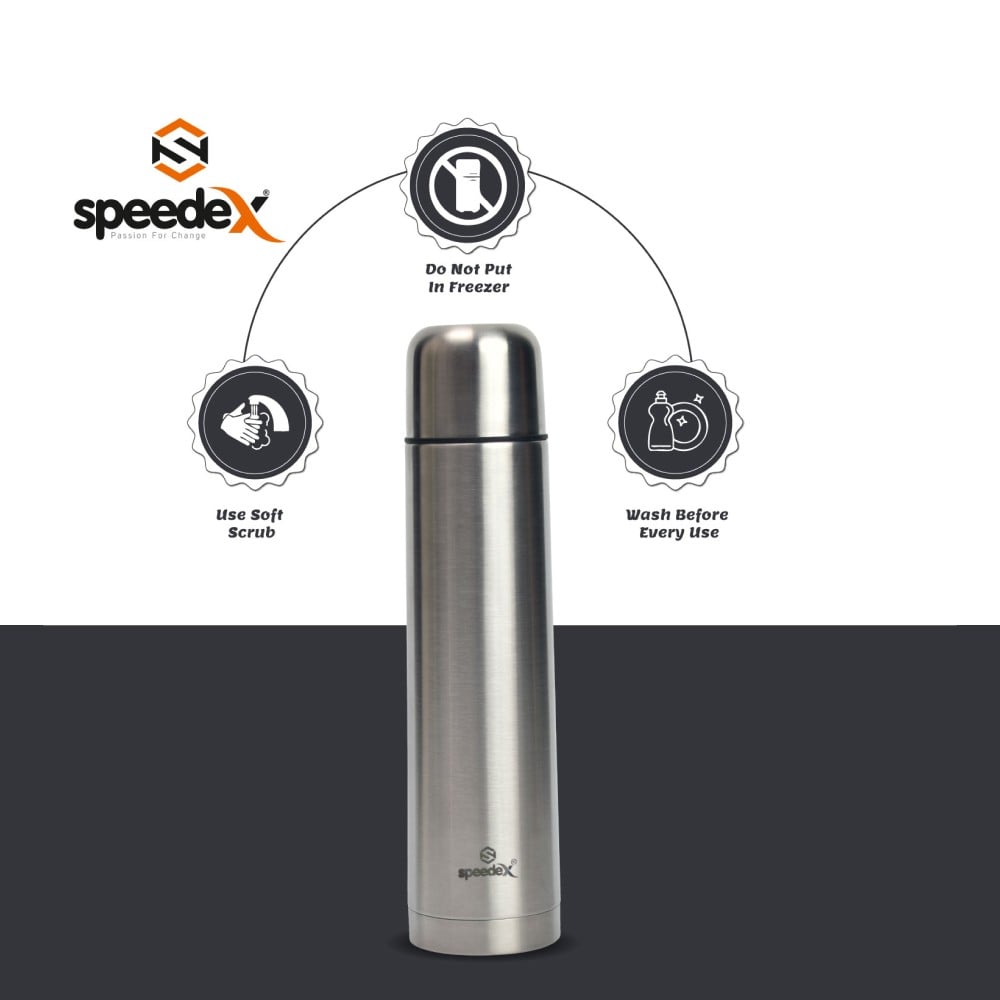 Speedex Thermoflask Double Wall Thermal Bottle (Stainless Steel, 500 ml)
