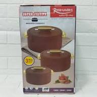 RISHABH  INSULATED CASSEROLE 3PCS SET