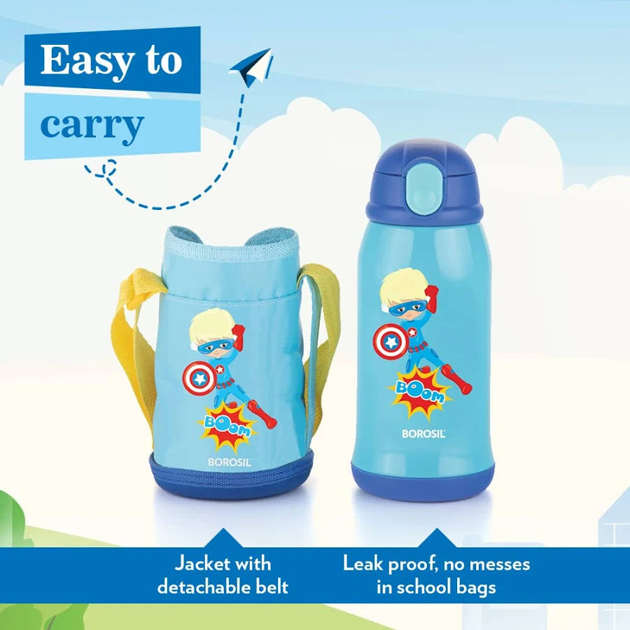 BOROSIL SUPERHERO KIDS HYDRA INSULATED 500