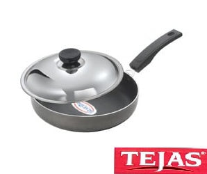 Tejas Fastest Performance Nonstick Frypan 240MM With Stainless Steel Lid