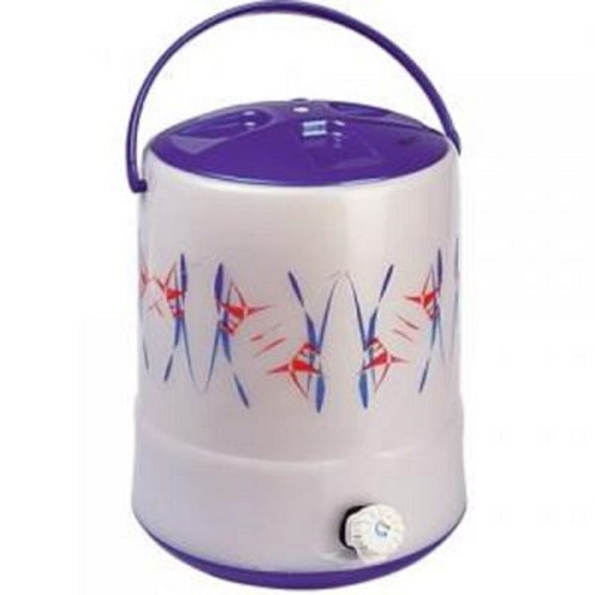 Cello Cruiser Plastic Insulated Water Jug. - Purple, 10LTR