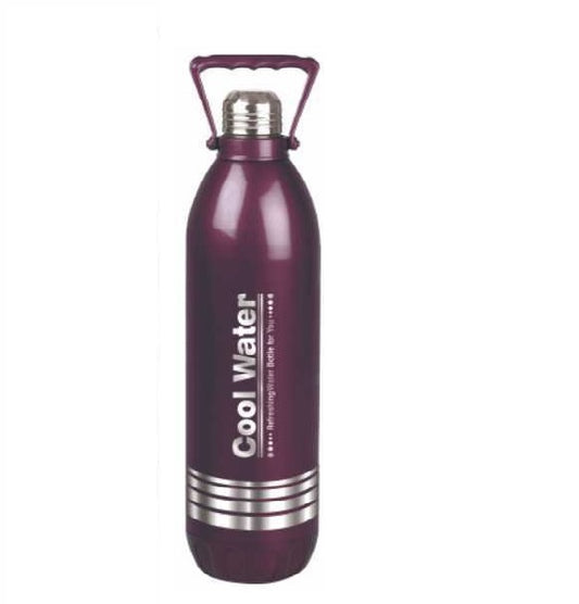 Rishabh Cool Water Bottle 600/1000/1200/2000Ml. - Purple, 1000ml