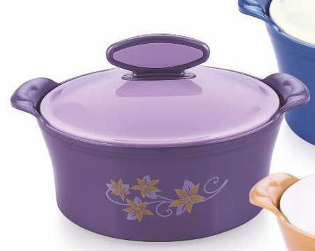 Rishabh 4000M Satin Metallica Casserole. - Purple