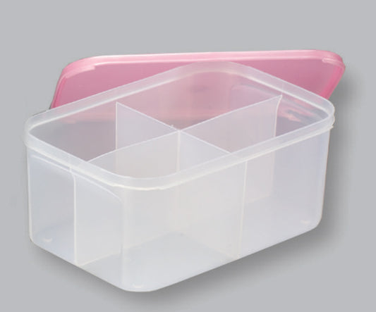 Plastona Kitchen Cool Fridge Square Containers - 4 Comp