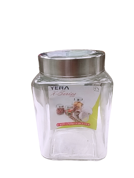 Yera X-Series Ahaar Glass 800ml With Unbreakable Lid