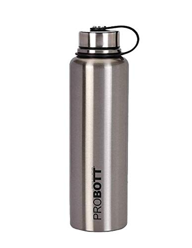 PROBOTT Thermosteel Hulk Vacuum Flask with Carry Bag 1100ml -Copper PB 1100-02 - Silver