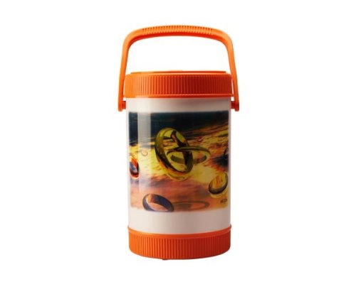 Milton Sheriff 4 Container Tiffin - Orange