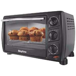 SKY LINE VT-7065 Toaster Oven Grill (Black, 18 L)