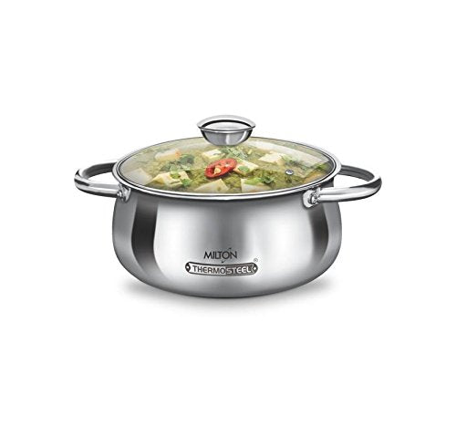 Milton Monarch 1500 ml Steel Casserole With Lid