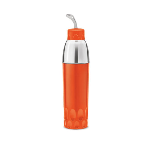 Milton Kool Zippy 900 Thermoware Plastic Water Bottle, 740ml - Orange