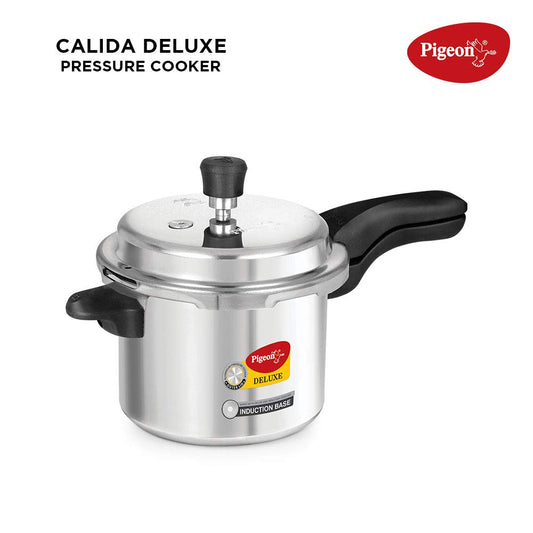 Pigeon  Deluxe Aluminium Pressure Cooker. - 3LTR