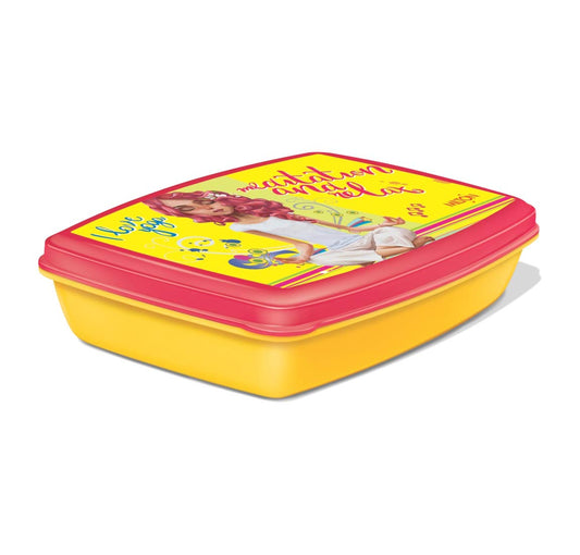 Milton Big Crunch Kids Tiffin Box, Multicolor - Yelloow