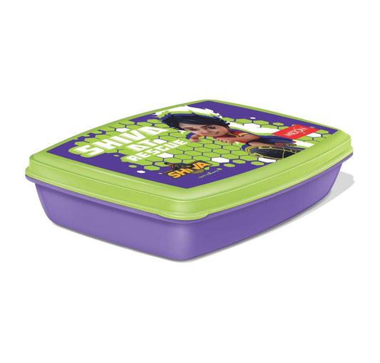 Milton Big Crunch Kids Tiffin Box, Multicolor - Purple