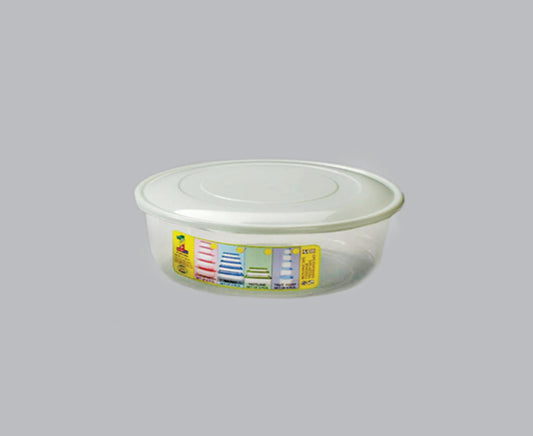 Plastona Kitchen Containers (Round Shape) Set Of 10pcs. - NO.2