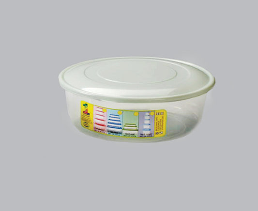 Plastona Kitchen Containers (Round Shape) Set Of 10pcs. - NO.4
