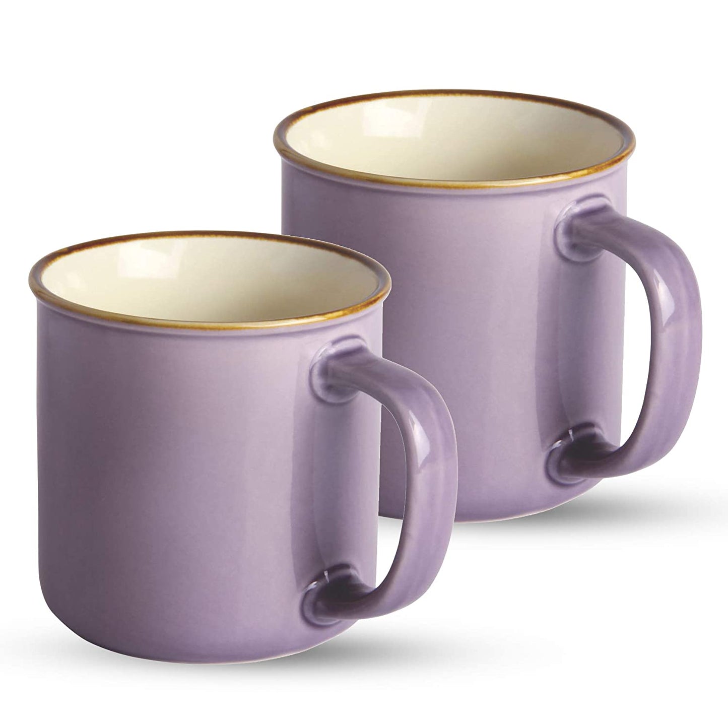 Treo Glare Mug, 240 ml, Set of 2. - Purple