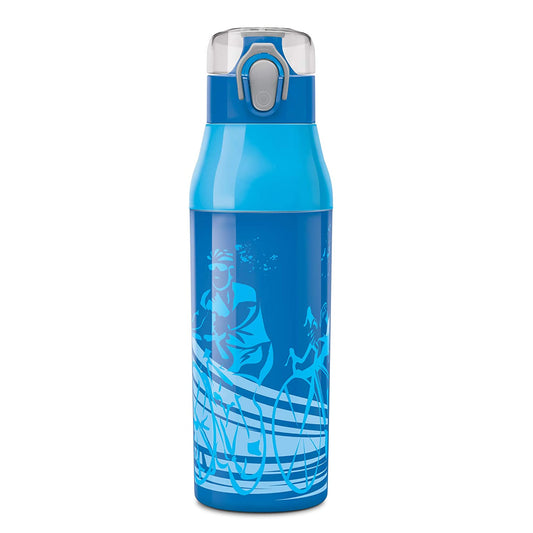 Milton Kool Zing 700 School Water Bottle for Kids, 640 ml - Blue
