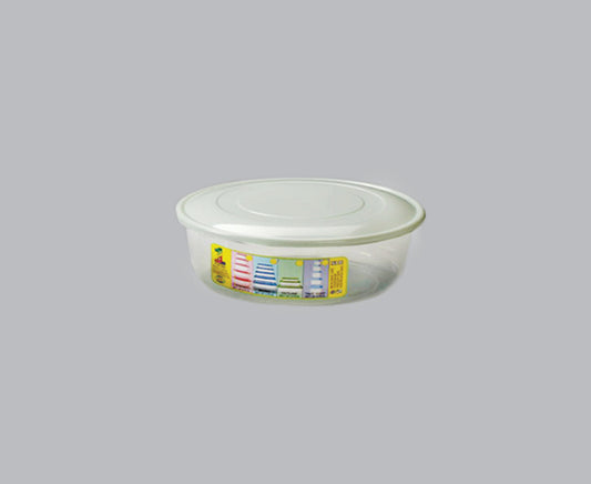 Plastona Kitchen Containers (Round Shape) Set Of 10pcs. - NO.1
