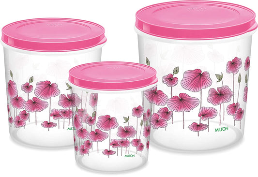 MILTON STOREX Container Set 5, 7, 10 - Pink