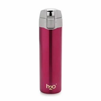 H2O Insulated Sipper Water Bottle/Stainless Steel Vaccum Flask 300 ml -