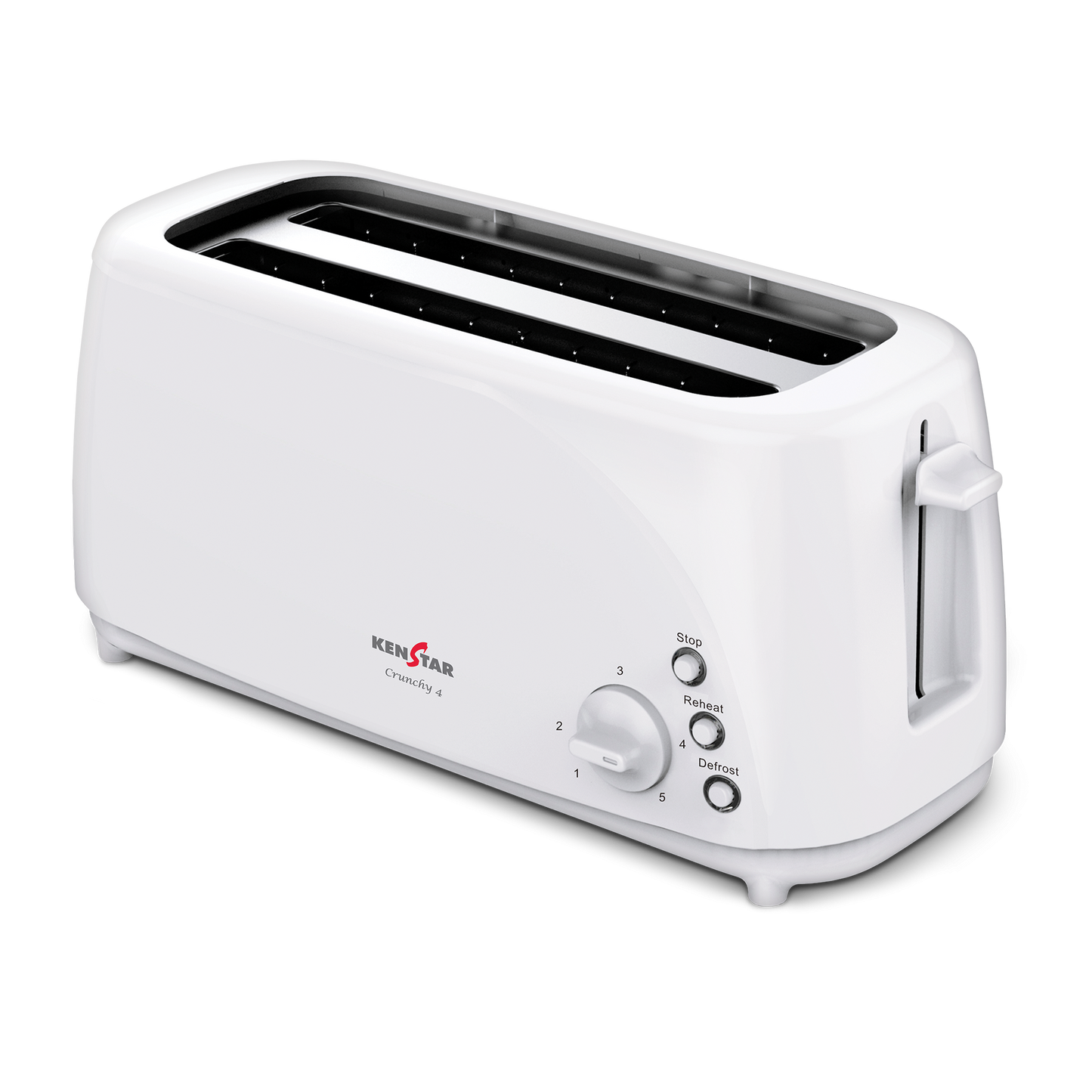 Kenstar CRUNCHY 4, POPUP TOASTER, 1200W, 4 SLICE