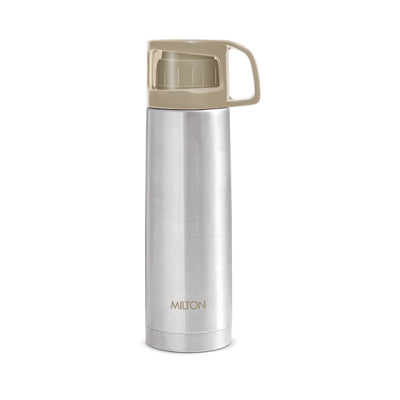 Milton Glassy Flask 500ml Vacuum Flasks - Purple - Brown