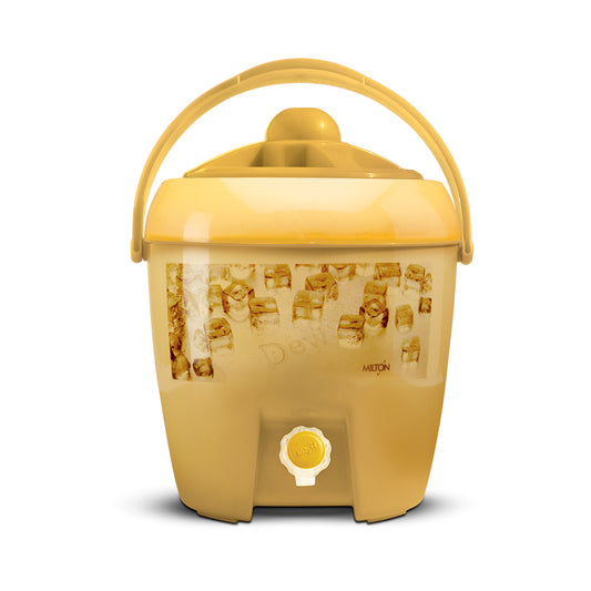 milton kool dew 5 ltr insulated food grade water jug. - 12Ltr, Yelloow