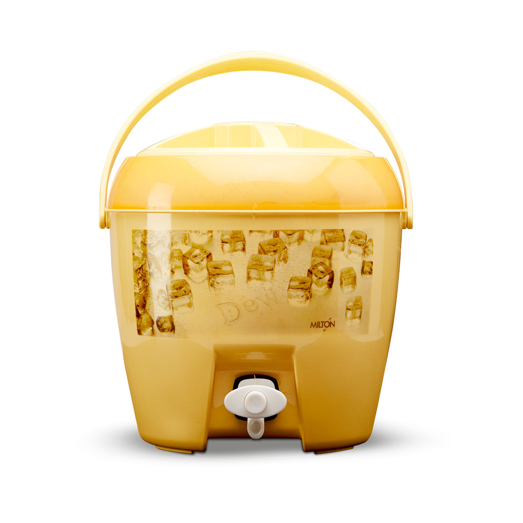 milton kool dew 5 ltr insulated food grade water jug. - 5LTR, Yelloow
